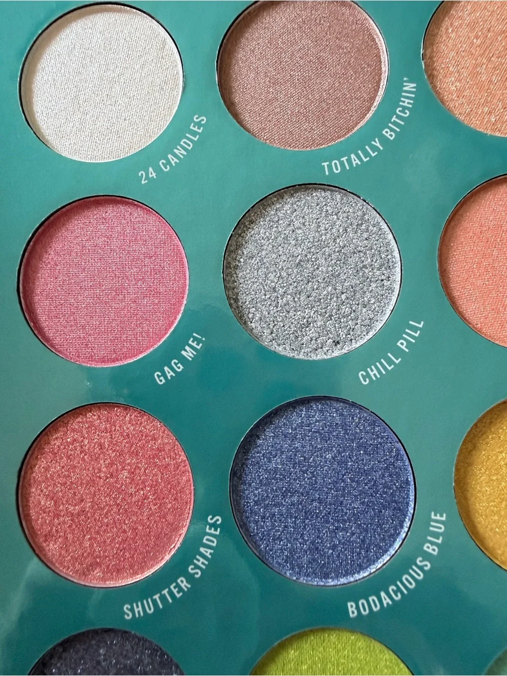 Rude Cosmetics Desperate Dreamer 24-Color Eyeshadow Palette 80s Pop Edition NIB